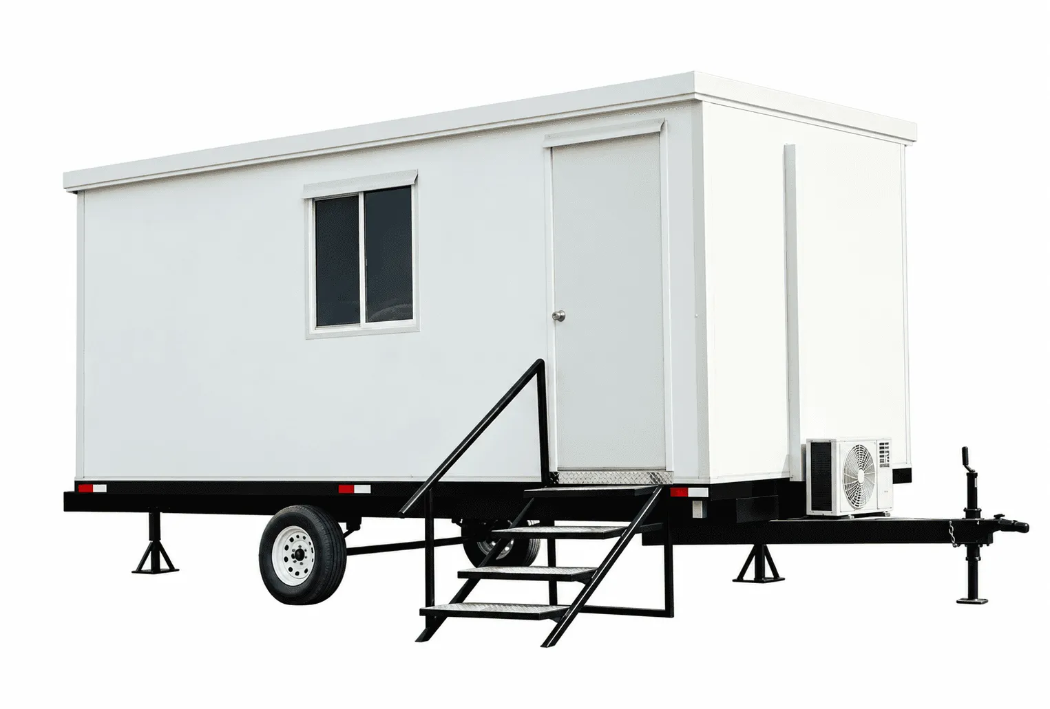 Caseta móvil 8 × 20 pies Conrent