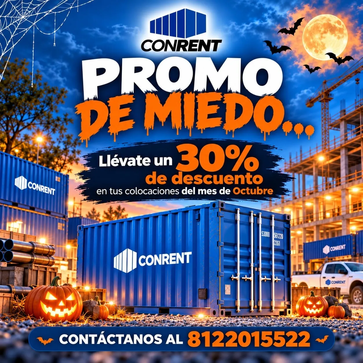 Promo de miedo: llévate un 30% de descuento en tus colocaciones del mes de octubre