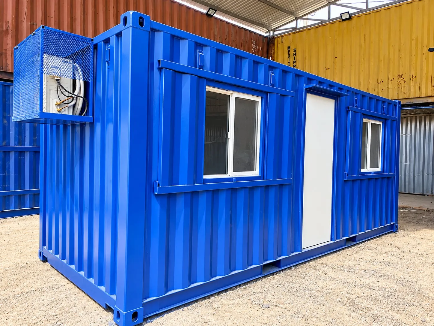 Proyecto de Oficina Móvil para Obra Industrial