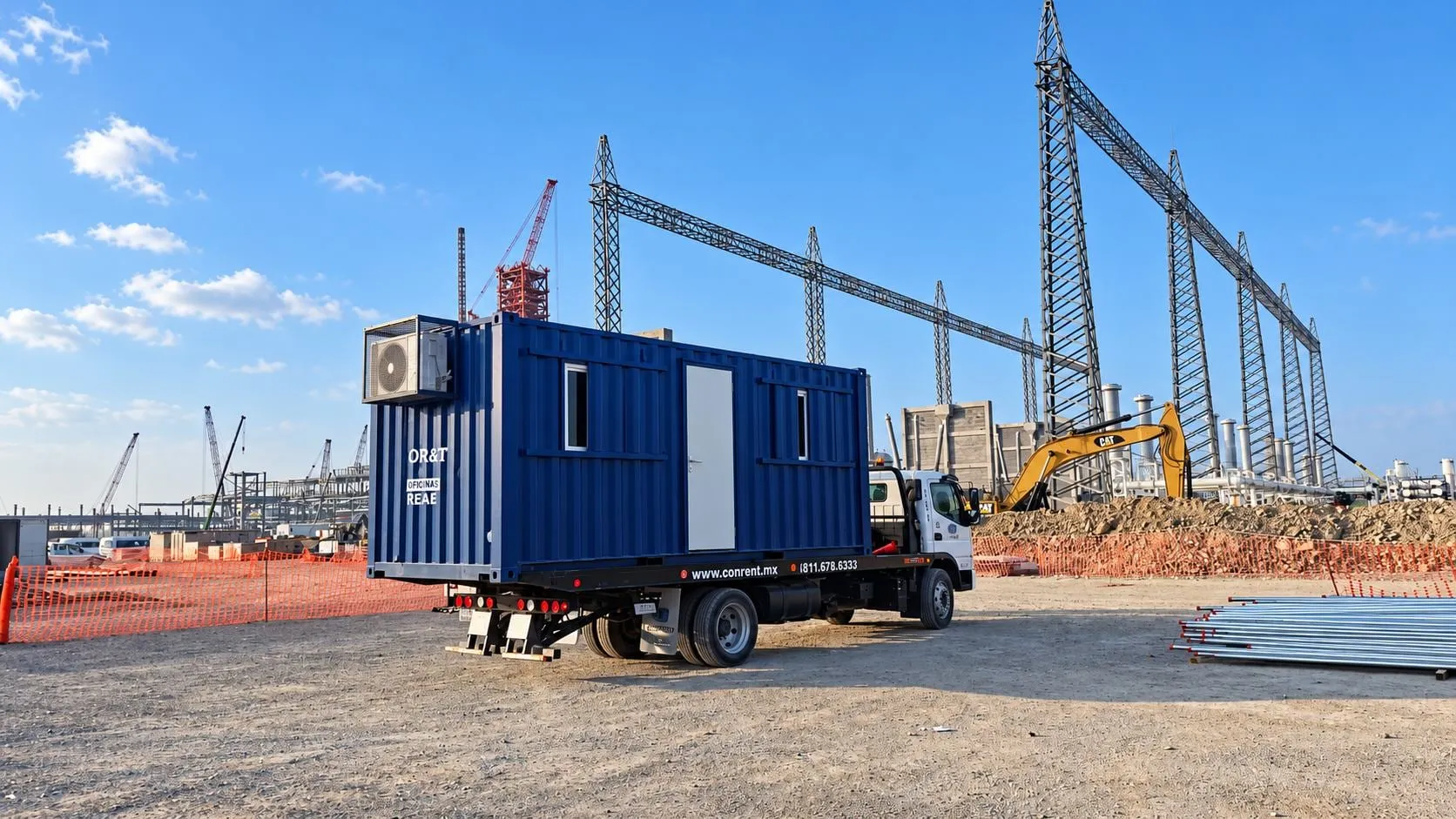 Proyecto de Oficina Móvil para Obra Industrial — imagen 3 de 5