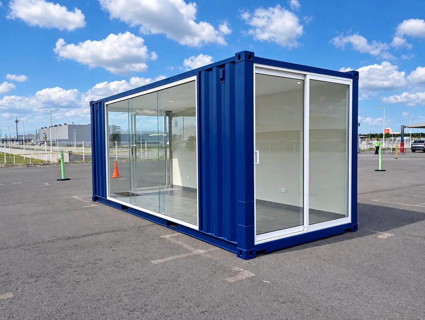 Proyecto de Oficina Modular Panorámica