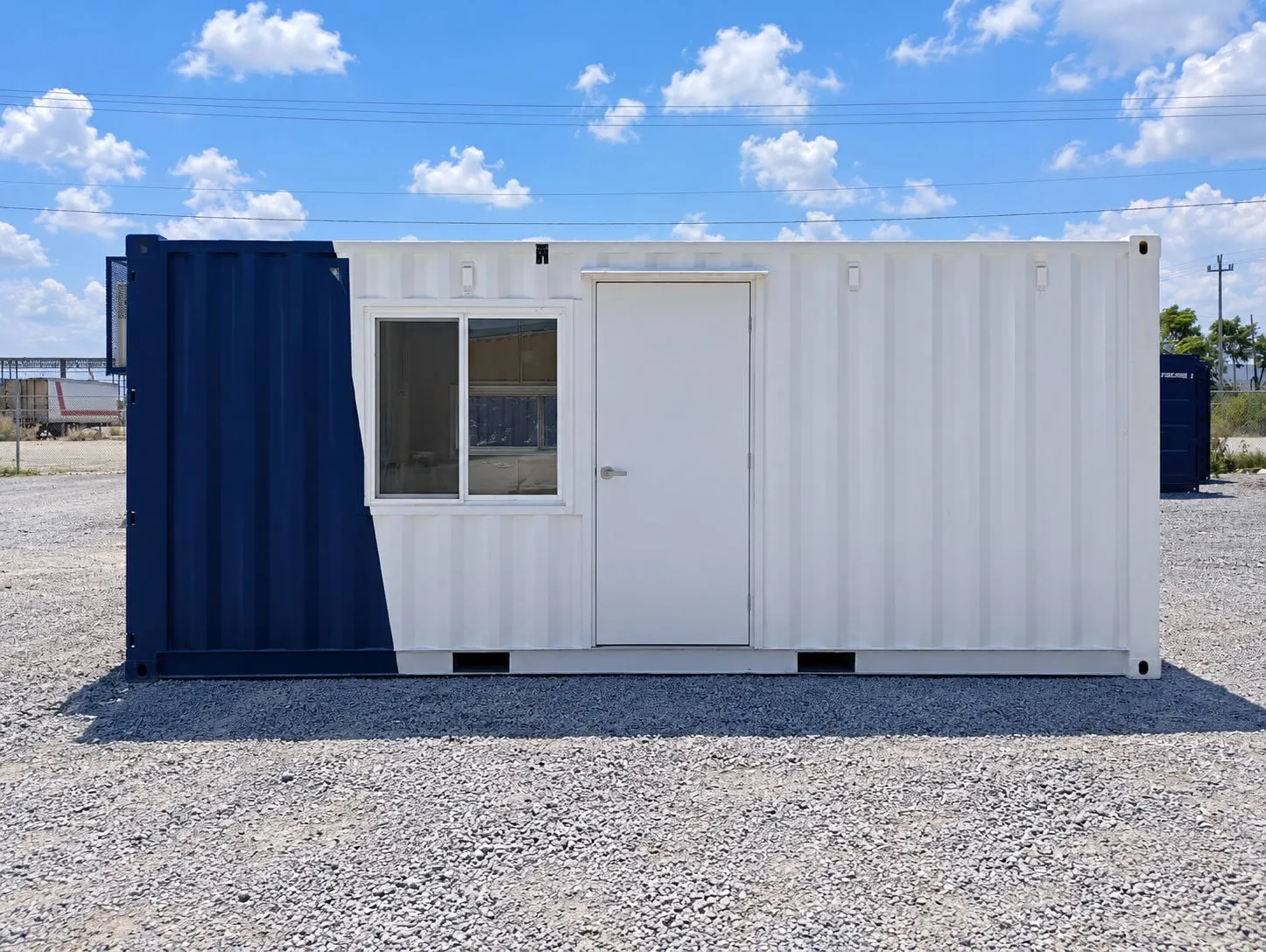 Oficina móvil modular en contenedor