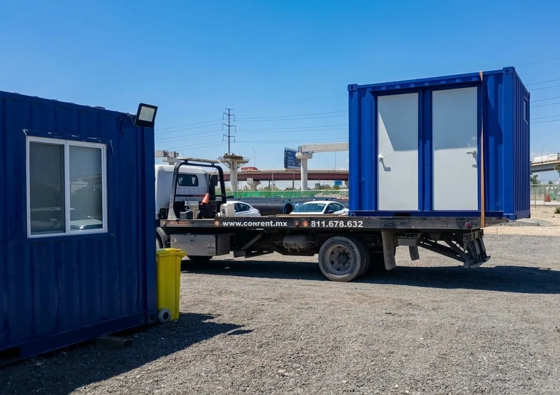 Módulo Sanitario Portátil 10ft (Baño Doble) — imagen 2 de 3